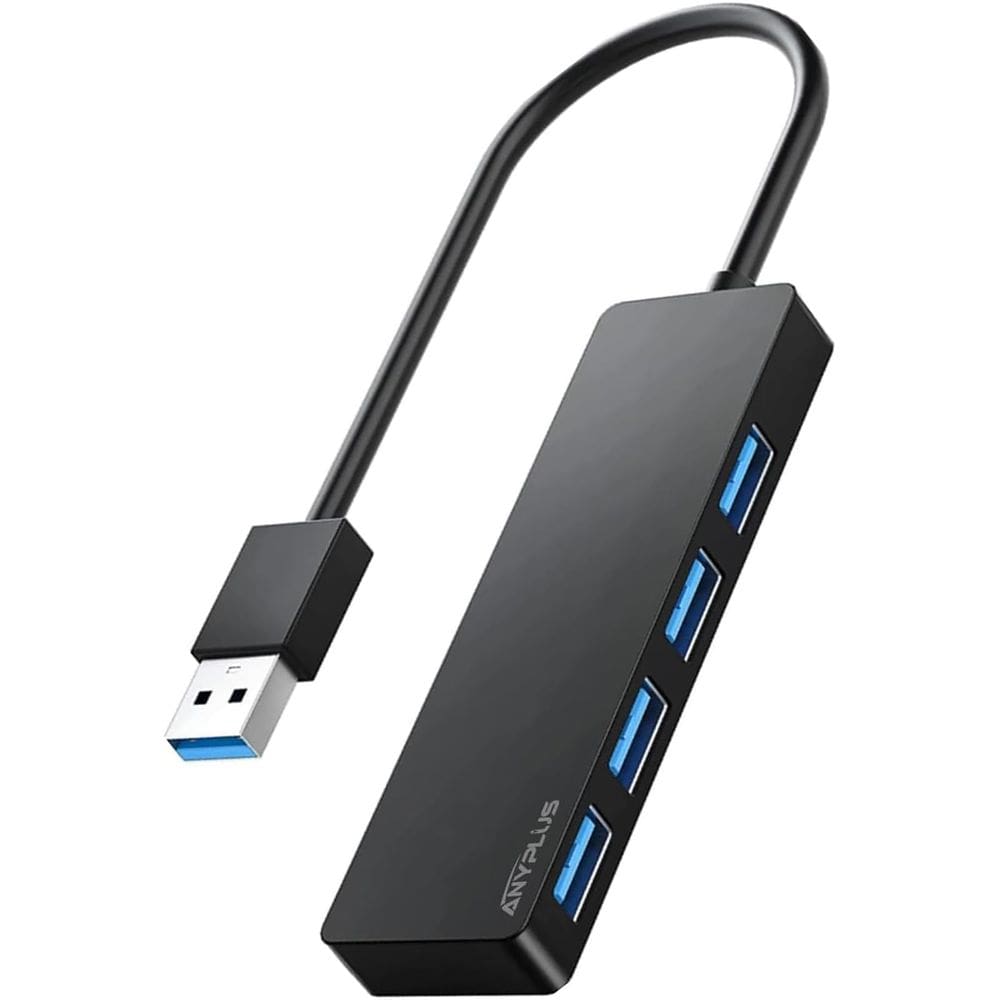 Hub USB ANYPLUS, divisor USB 3.0 de 4 portas para laptop desktop