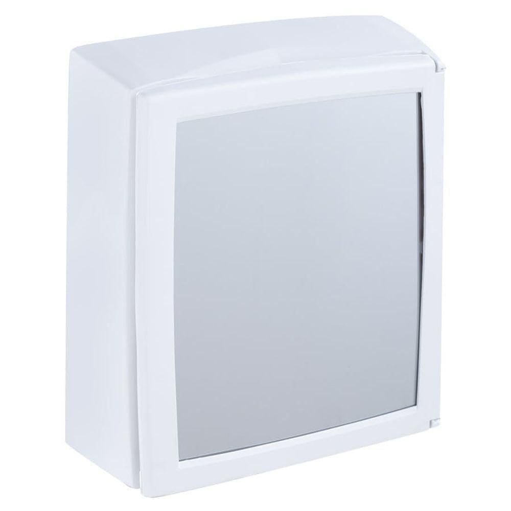 Armário De Plástico De Sobrepor Branco 30 X 10,8 X 36,9cm