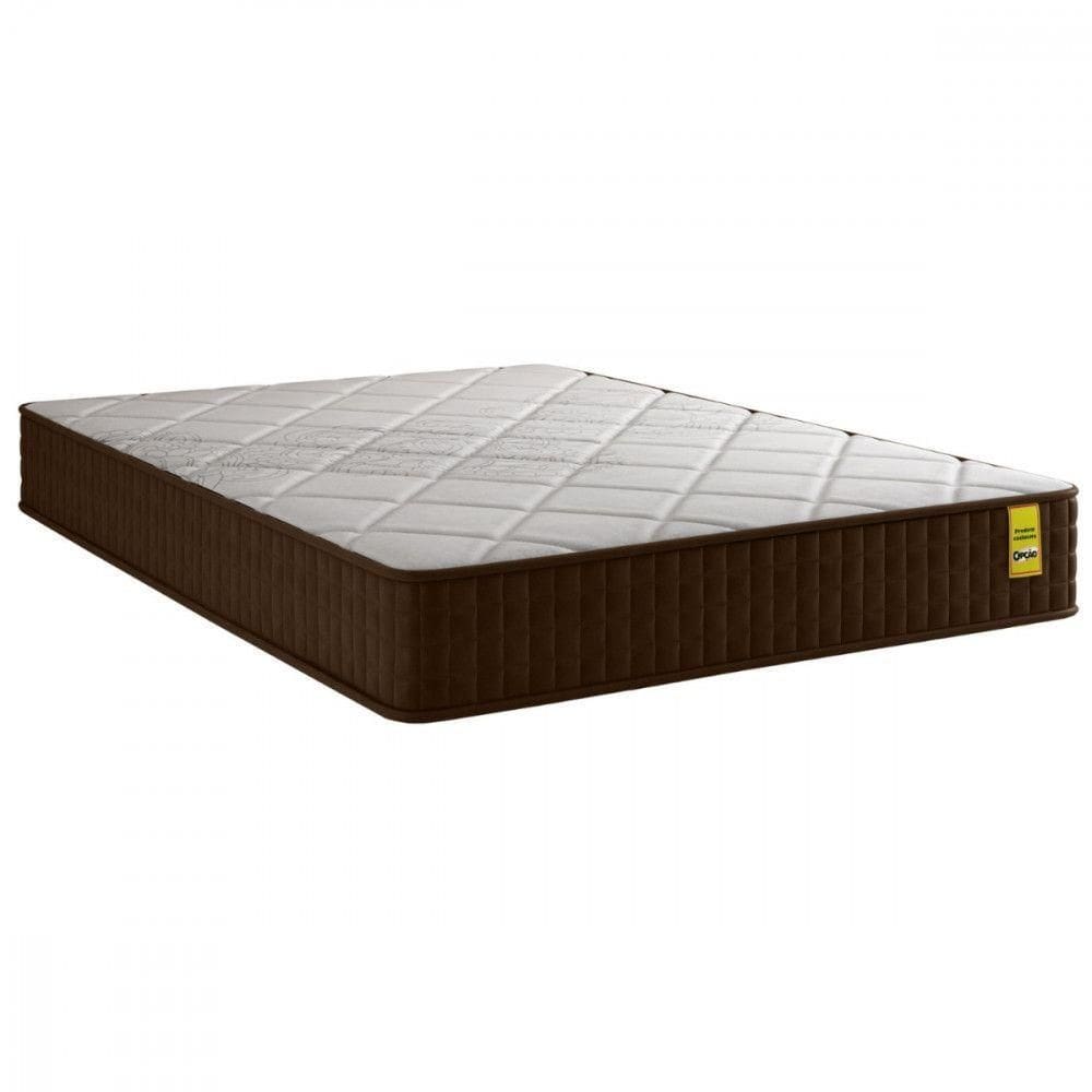 Colchão Casal 138x188x25 Comfort Plus Superlastic Apolospuma Marrom