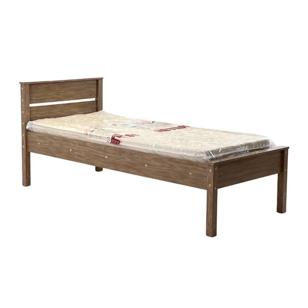 Cama Solteiro Ditália Com Colchão Cm-22 Cor:diamond Diamond
