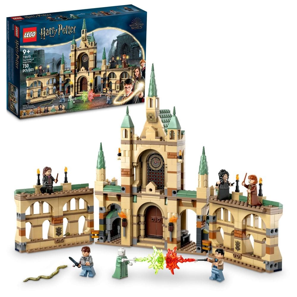 Conjunto de brinquedos de construção LEGO Harry Potter The Battle of Hogwarts 76415