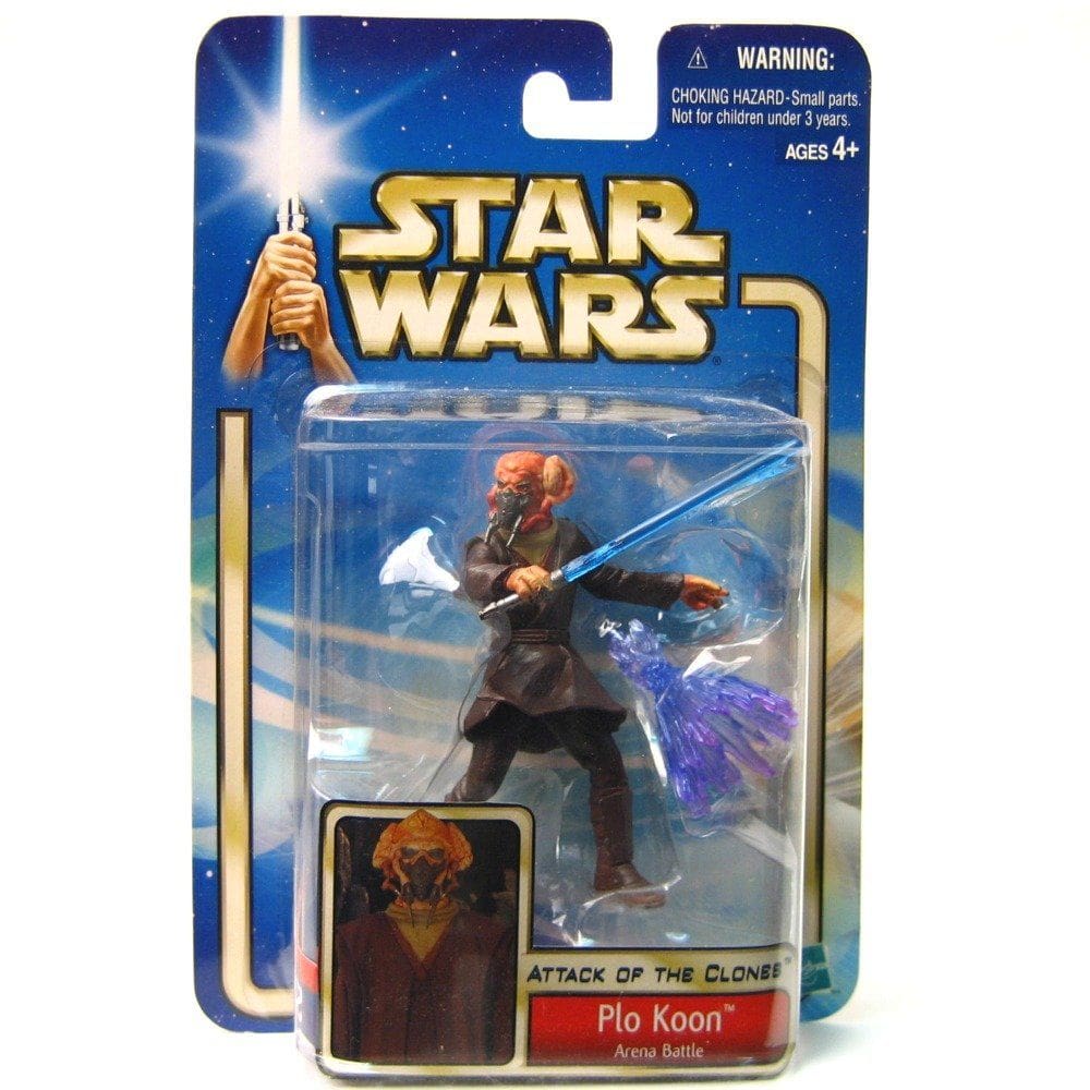 Boneco de ação STAR WARS Saga Collection Plo Koon 9,5 cm