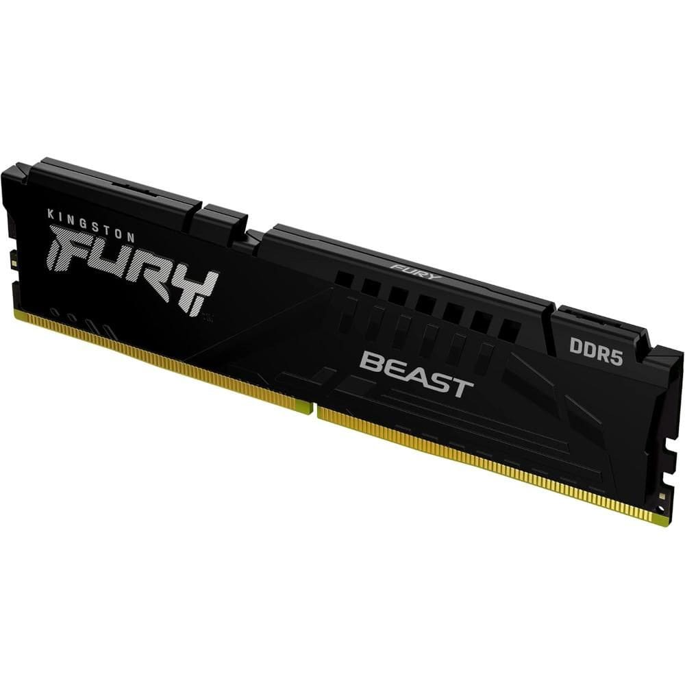 Memória 16GB DDR5 5600MHz, Kingston Fury Beast para Desktop, KF556C40BB-16