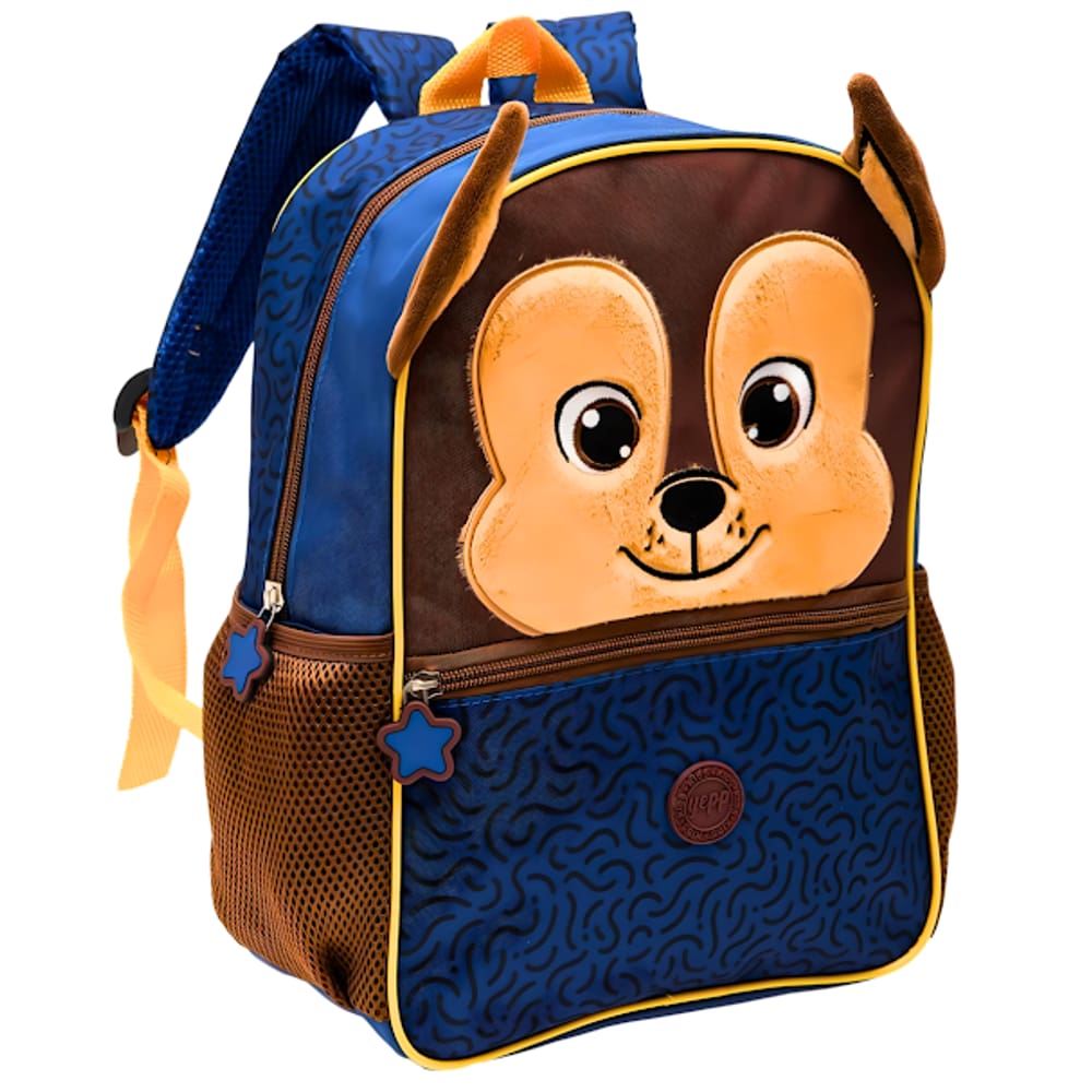 Mochila Infantil 35cm Cachorro com Alça Ajustável Yepp