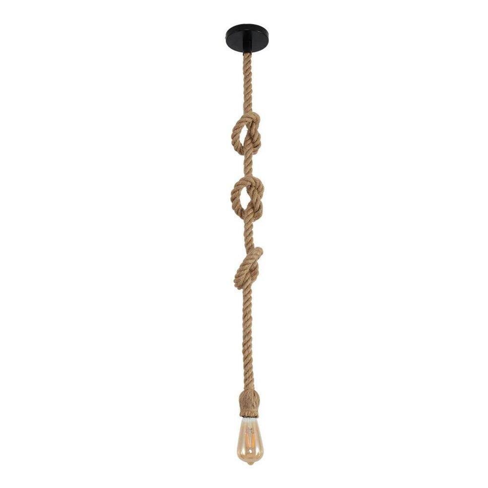 Kit 2 Luminária Pendente Lustre Corda 1,5 Metro + Lampada