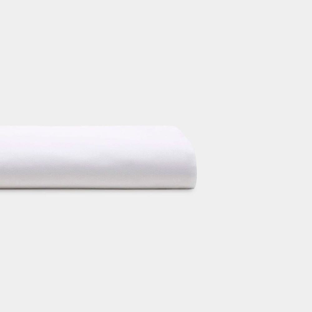 Lençol Com Elástico Sofee De Malha Solteiro 88x188x30cm - Kacyumara - Branco