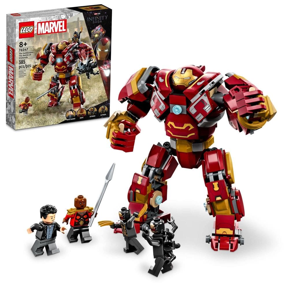 Boneco de ação LEGO Marvel The Hulkbuster: A Batalha de Wakanda 76247