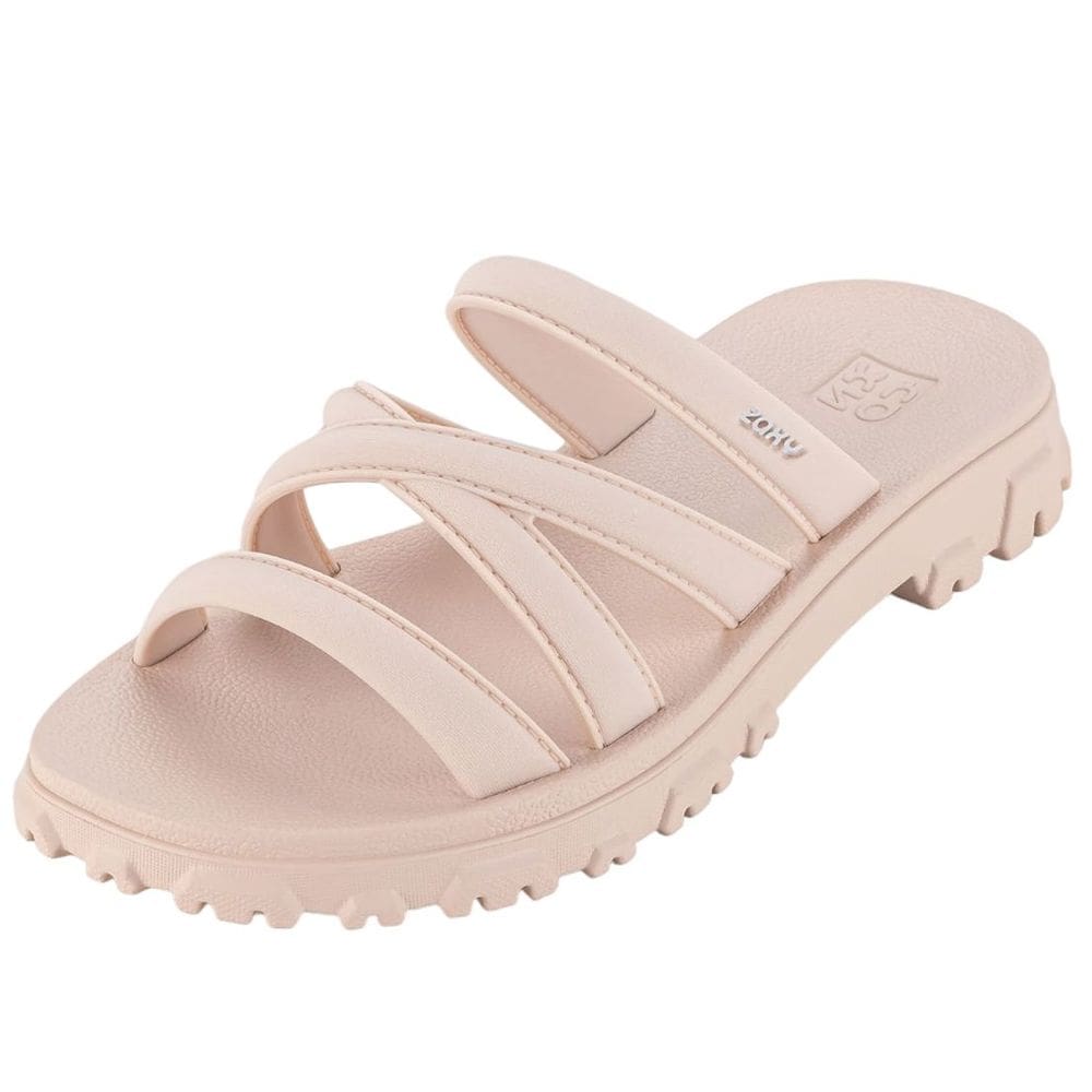 Tamanco Feminino Conforto Slip On Slide Zaxy Steps 18958