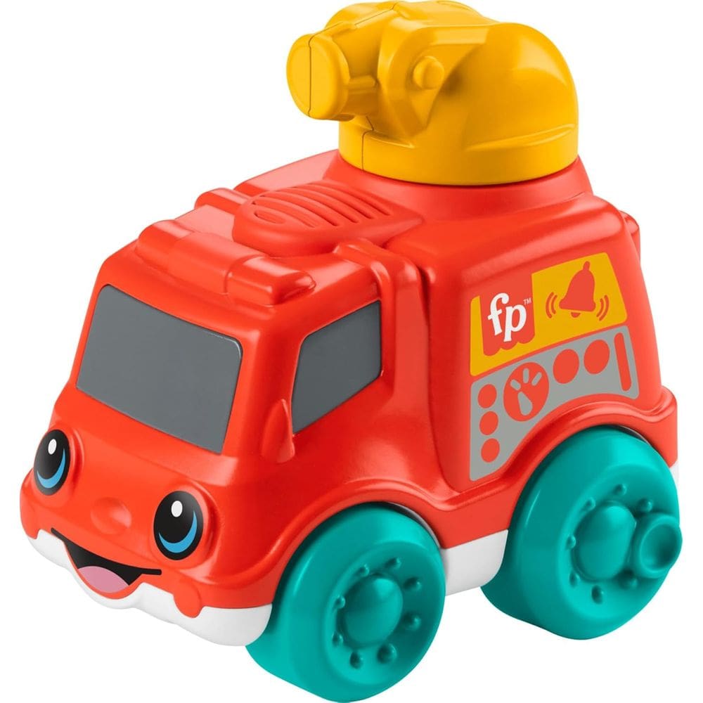 Caminhão De Bombeiros De Empurrar Hrp27 Fisher Price Mattel