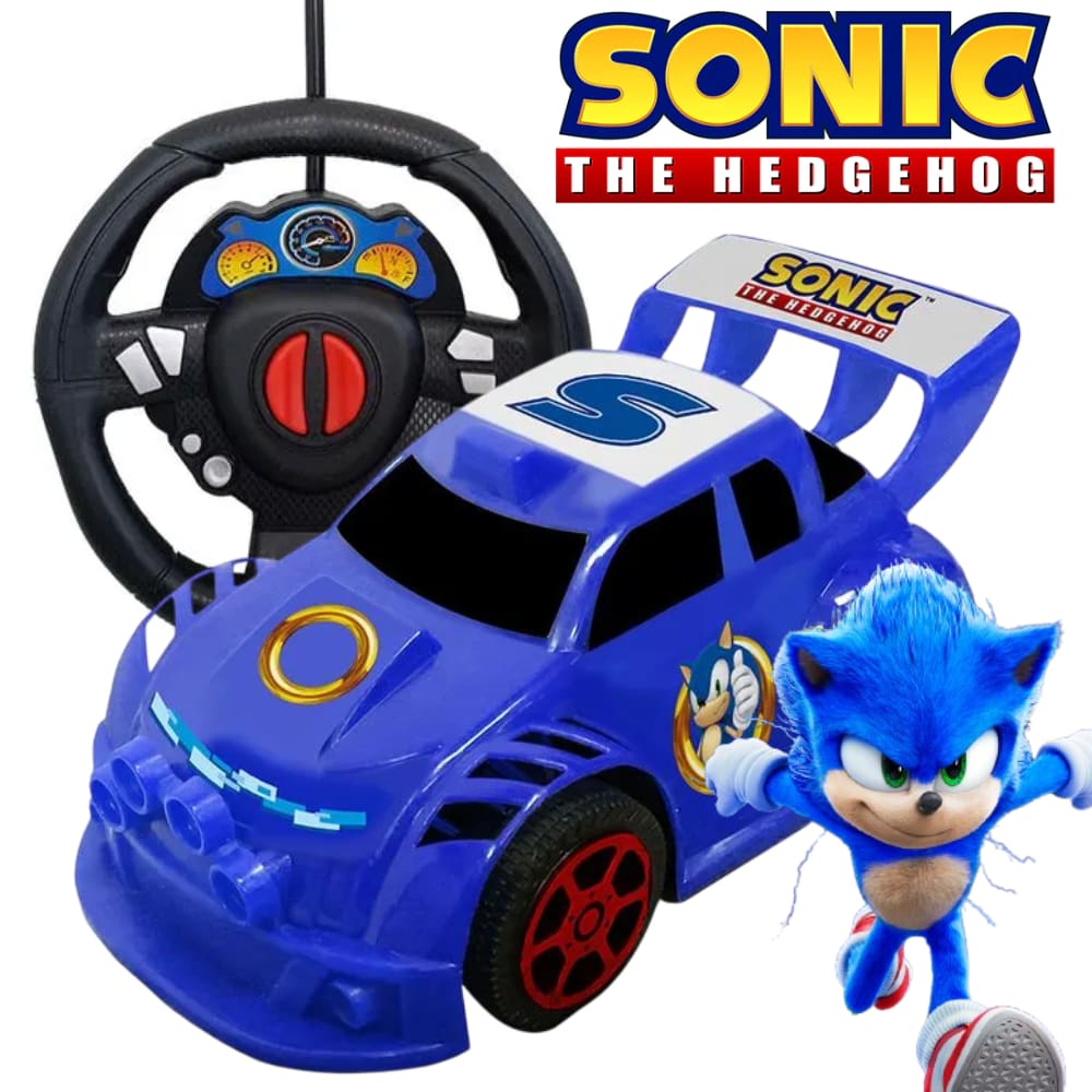 Carrinho Sonic Smart Driver Controle Volante