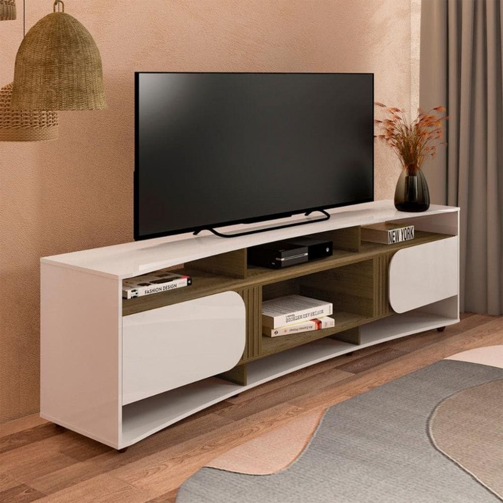 Rack para TV até 86 Polegadas 2 Portas Elegance Artely