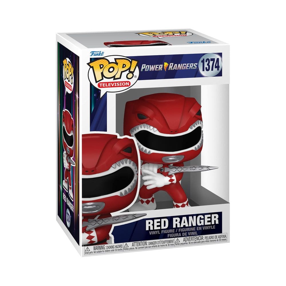 Boneco de ação Funko Pop! TV Mighty Morphin Power Rangers