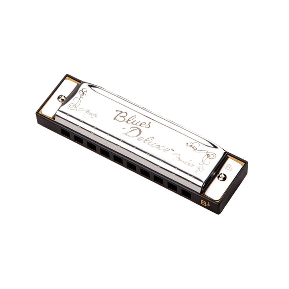 Gaita Fender Blues Deluxe Harmonica B Com Estojo