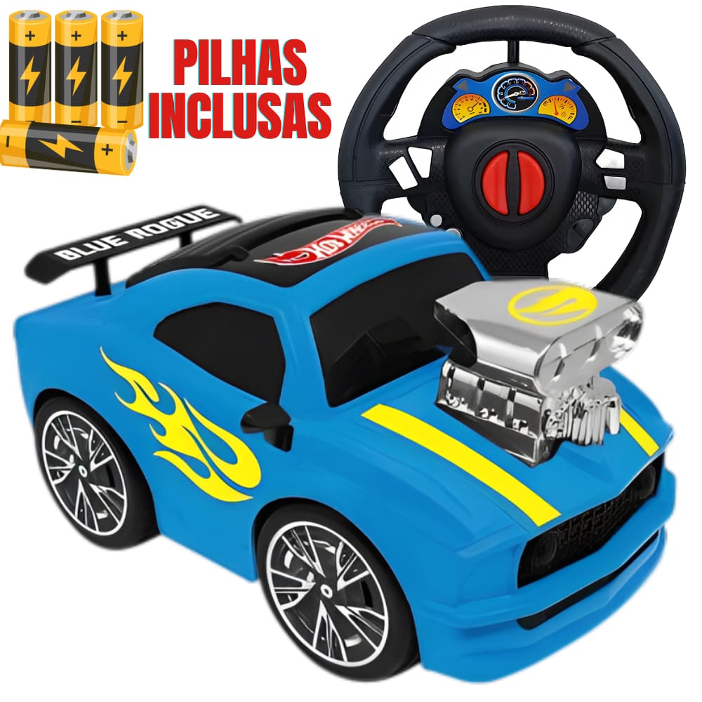 Carrinho Hot Wheels Juggler Controle Remoto Formato Volante