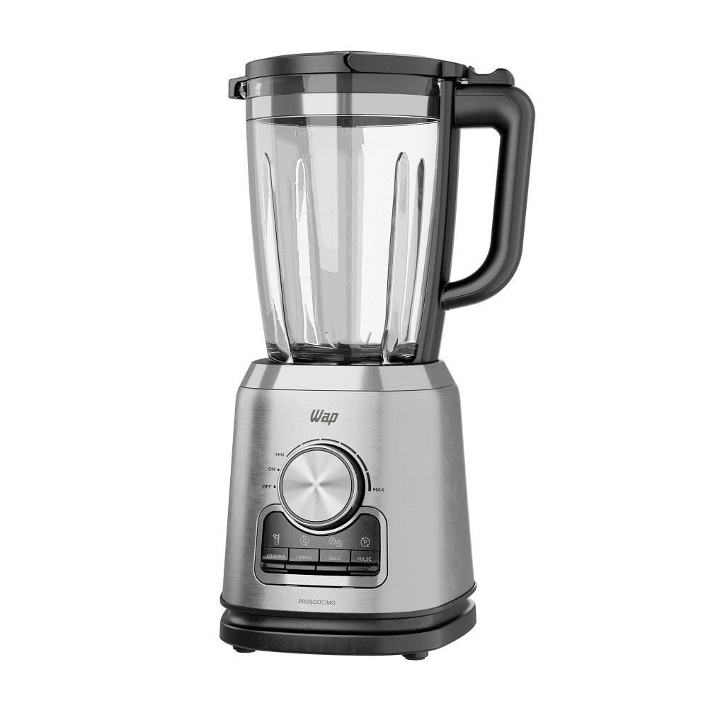 Liquidificador Prosdócimo WB2000, 220V, Preto e Cinza, 1000W, Copo de vidro, WAP