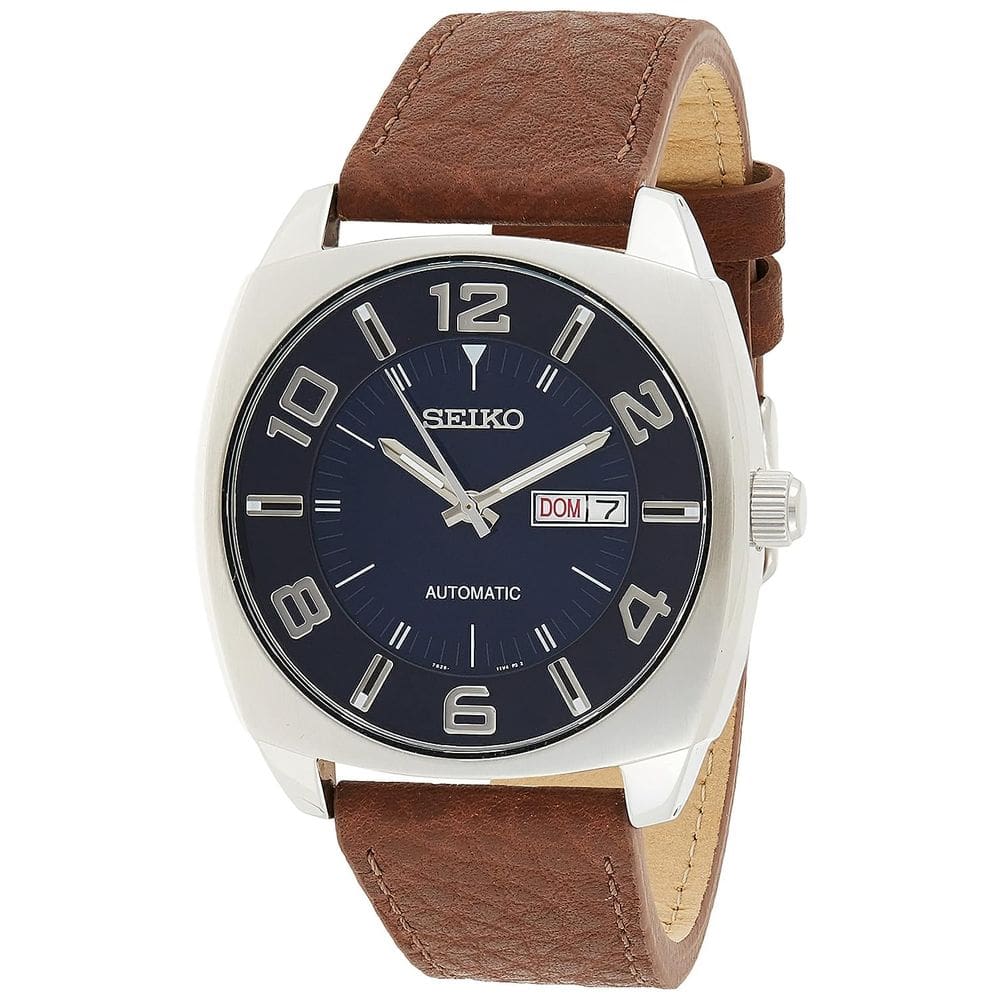 Relógio SEIKO Recraft Series Brown Leather Automatic para homens