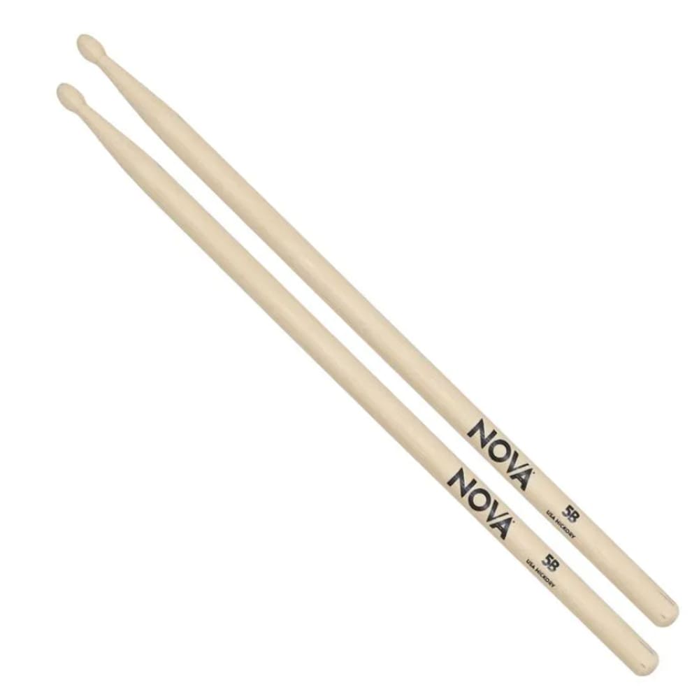 Baqueta Nova 5B Ponta De Madeira N5b Vic Firth