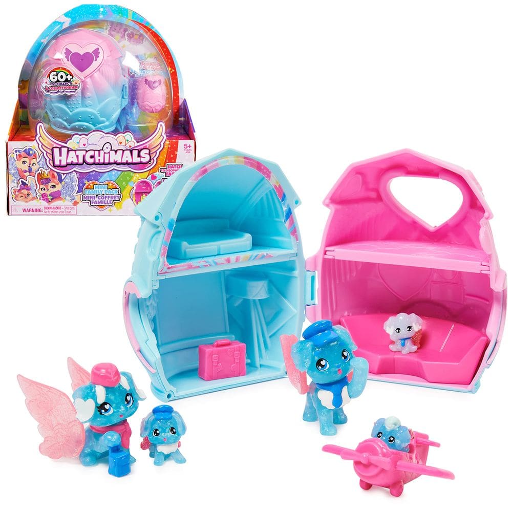 Pacote familiar Toy Hatchimals Colleggtibles Home Playset