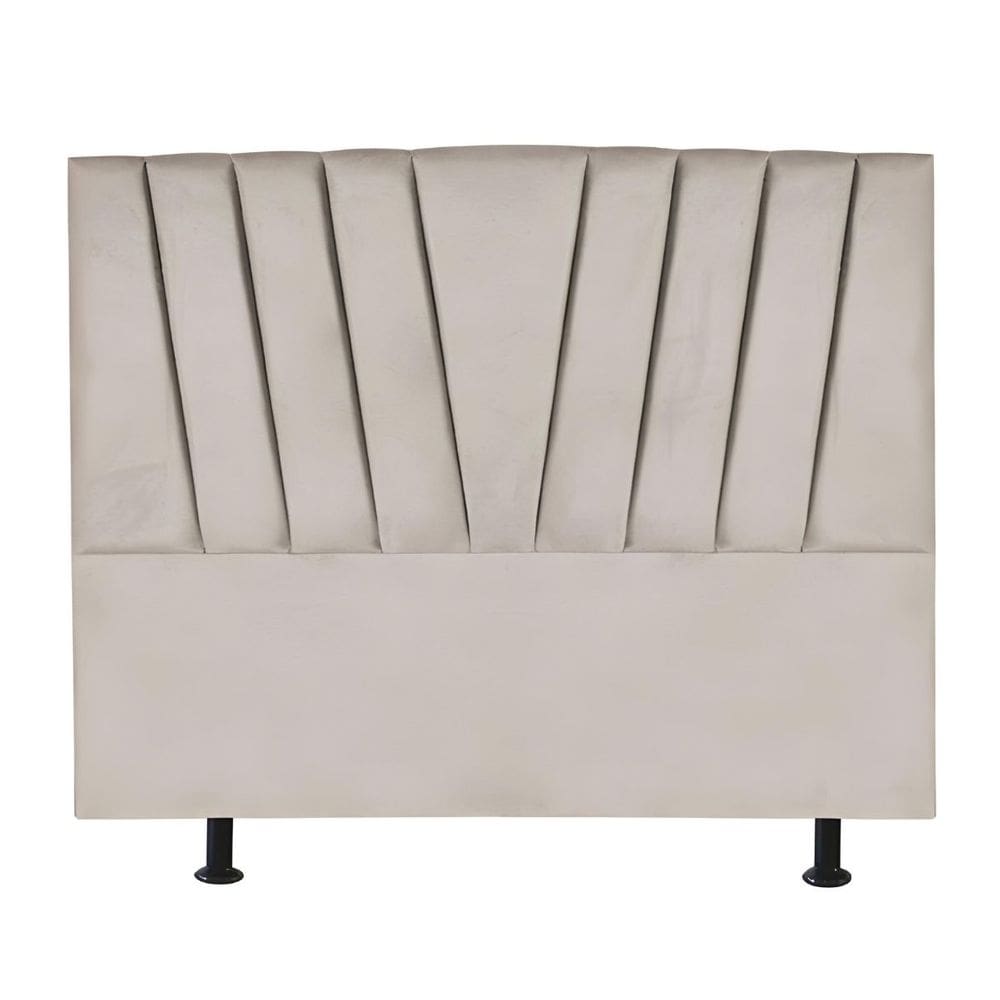 Cabeceira Estofada Cama Box King 195 cm Ariel Suede