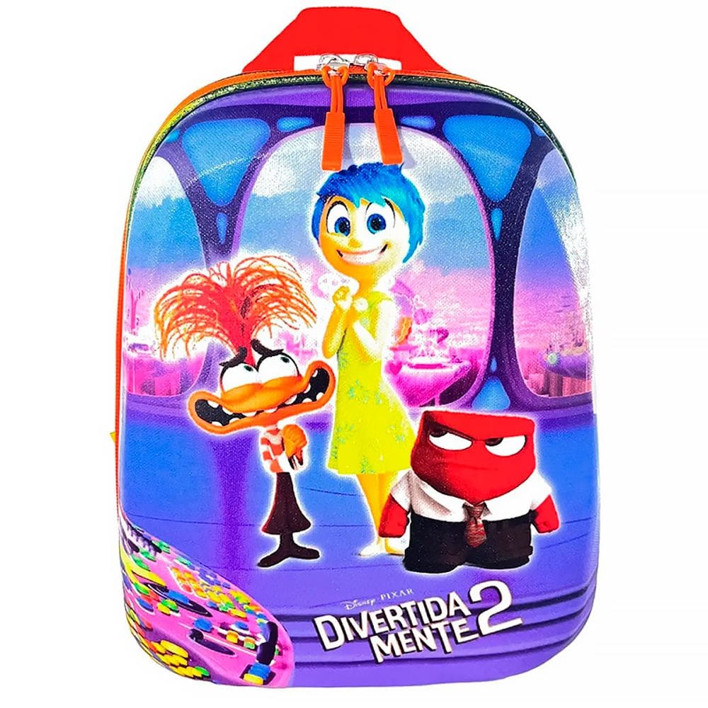 Mochila Infantil Divertida Mente Sala de Controle 3862AX24 - Diplomata