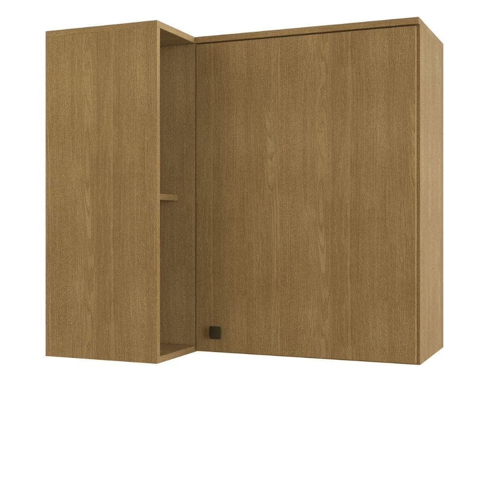 Armário Aéreo Canto Reto 1 Porta 100 MDF May Cadorin Móveis