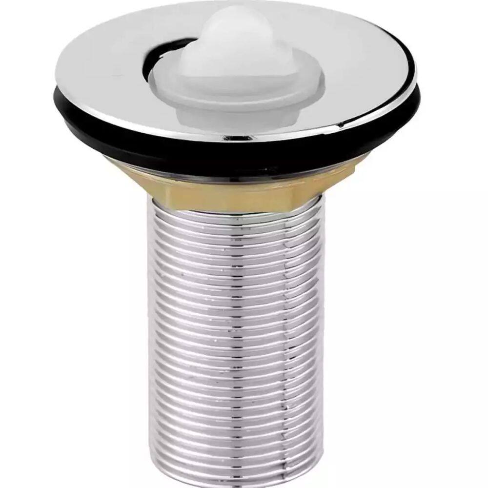 Válvula Click De Inox Ralo P/ Cuba Pia de Banheiro Lavatório 7/8 Dourada Gold de 3cm