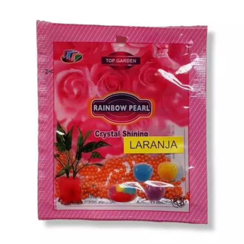 Bolinhas de Gel para Plantas - Cor Laranja TOP GARDEN