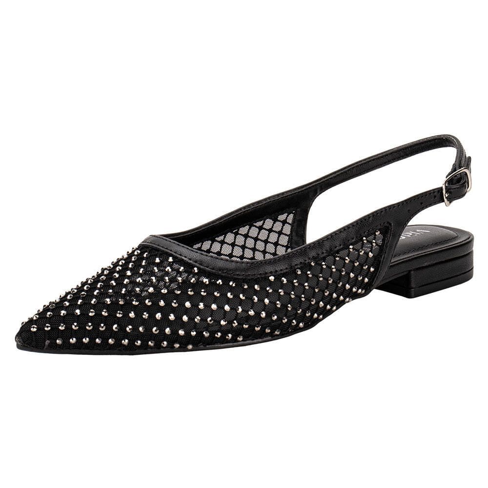 Sapato Feminino Salto Grosso Via Marte 183001