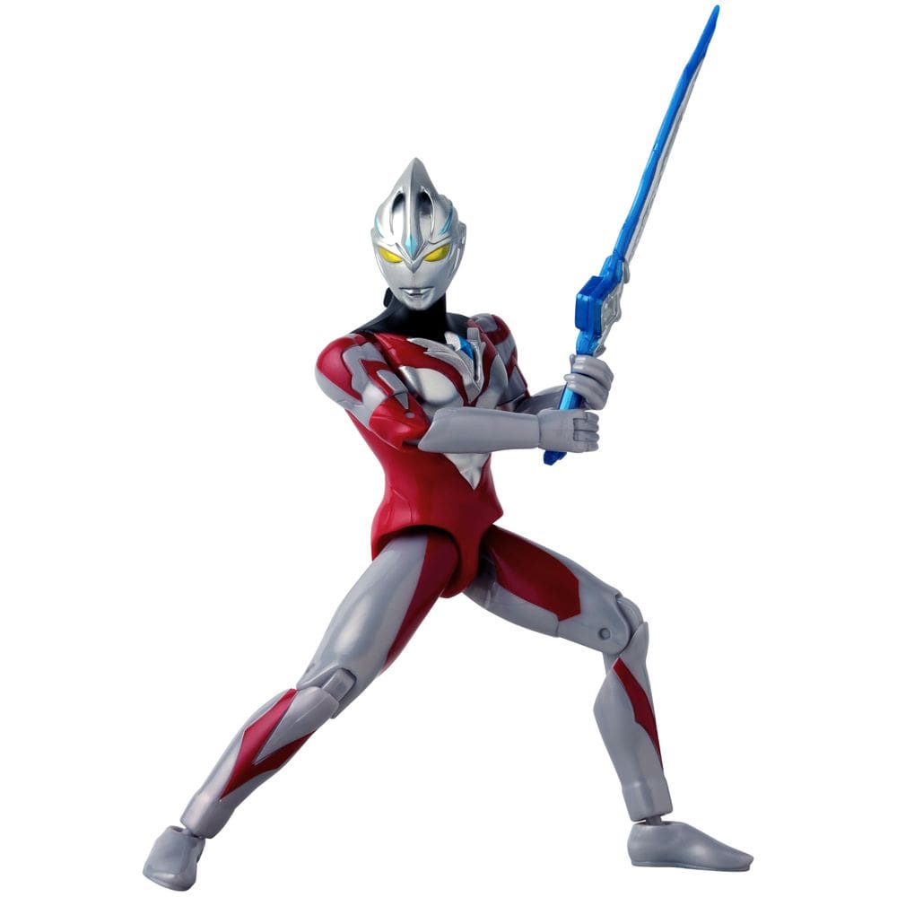 Boneco de ação Bandai Namco Ultraman Arc de 6 polegadas com peça de efeito