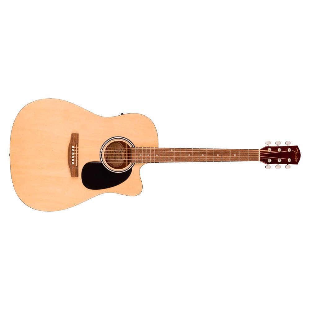 Violão Fender FA25CE WN Natural Elétrico