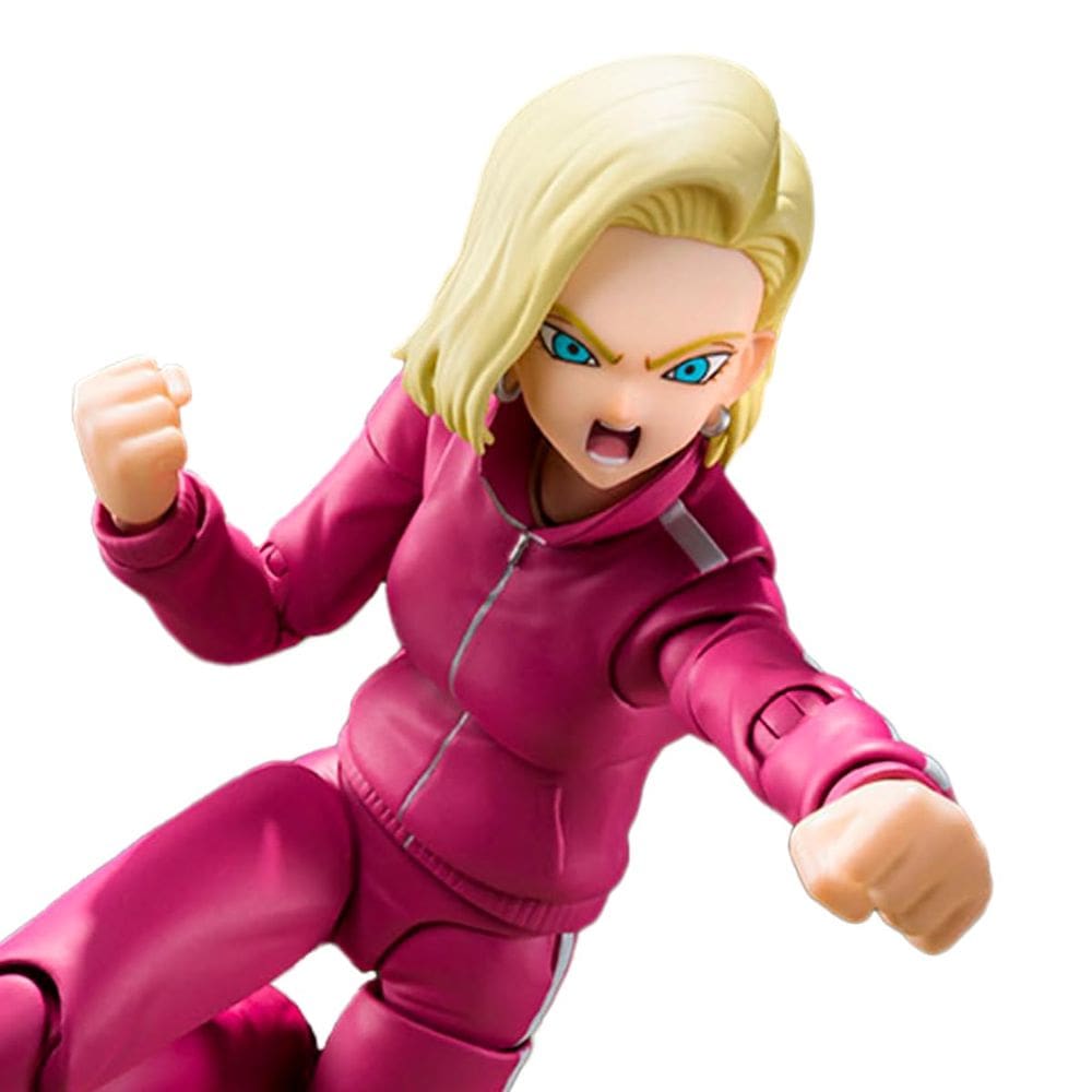 Boneco de ação Bandai S.H.Figuarts Dragon Ball Super Android 18