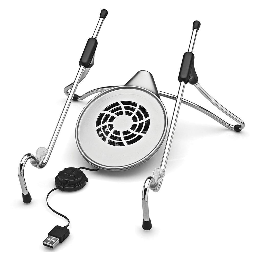 Suporte Para Notebook Até 16\" Octoo UpTable Cooler UPC-01 (Cromado)