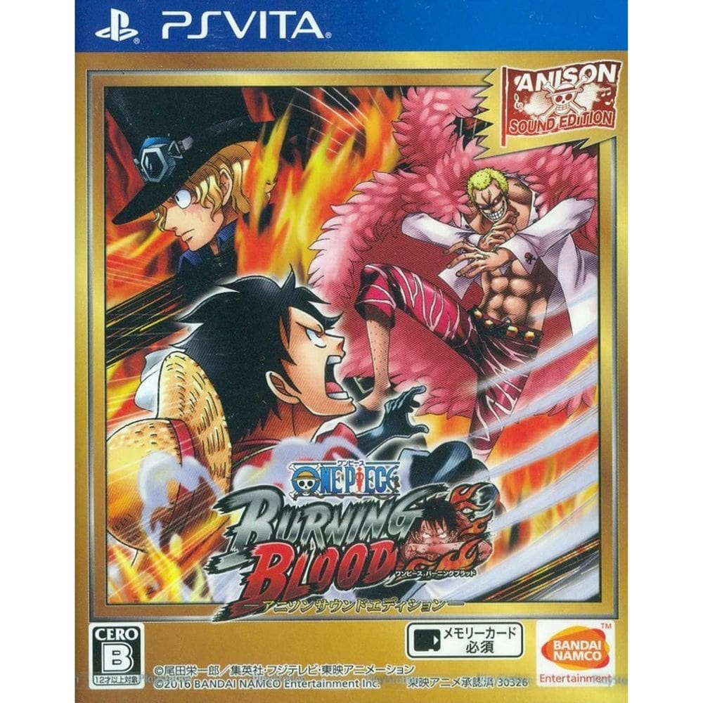 [Jogo] PS VITA ONE PIECE BURNING BLOOD Anison Sound Edition