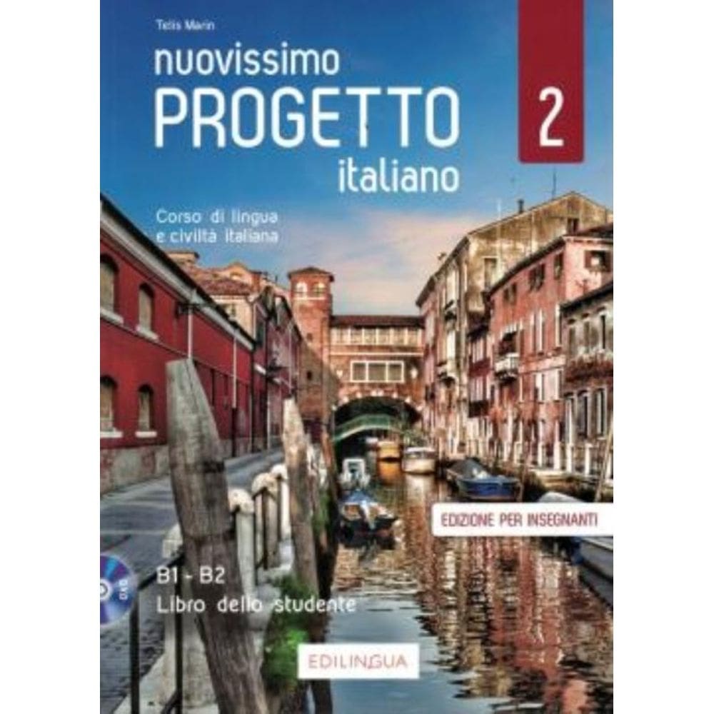 Nuovissimo Progetto Italiano 2 (B1-B2) - Libro Dell Insegnante + Dvd