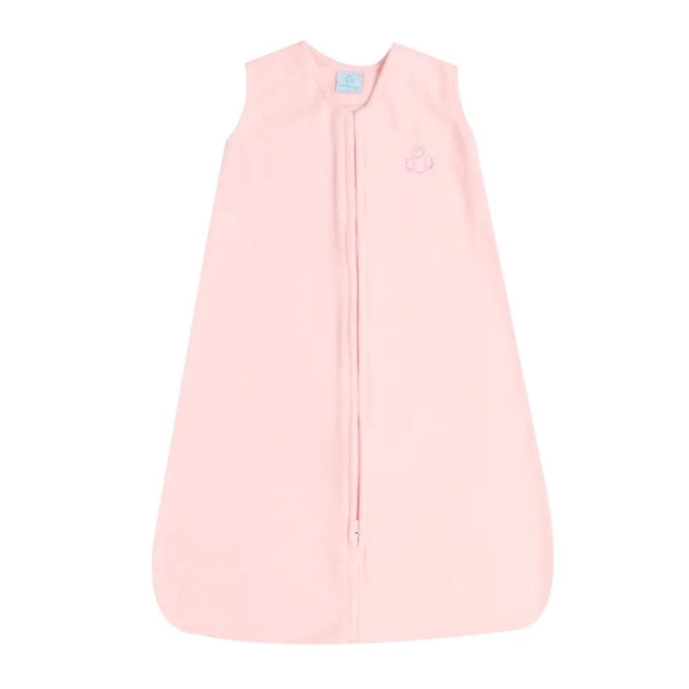 Saco de Dormir em Soft Anti Pilling Rosa Bebê - Casulo