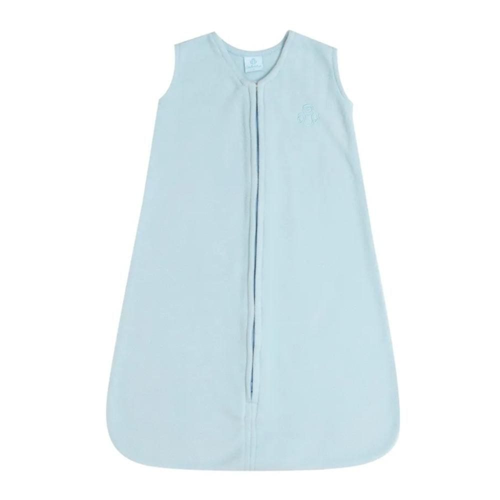 Saco de Dormir em Soft Anti Pilling Azul Bebê - Casulo