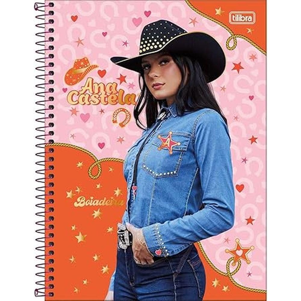 Caderno Univ. 80 Fls 1 Mat Ana Castela Capa3 - Tilibra