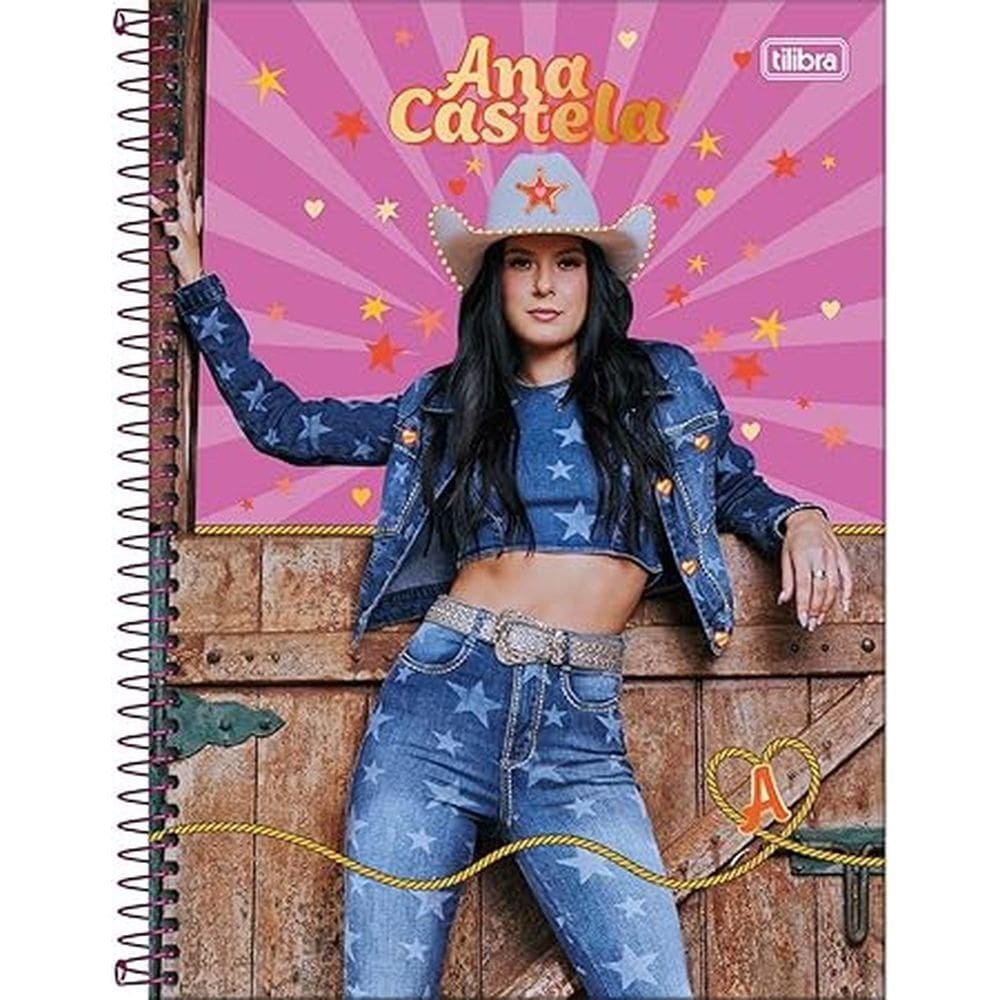 Caderno Univ. 80 Fls 1 Mat Ana Castela Capa4 - Tilibra