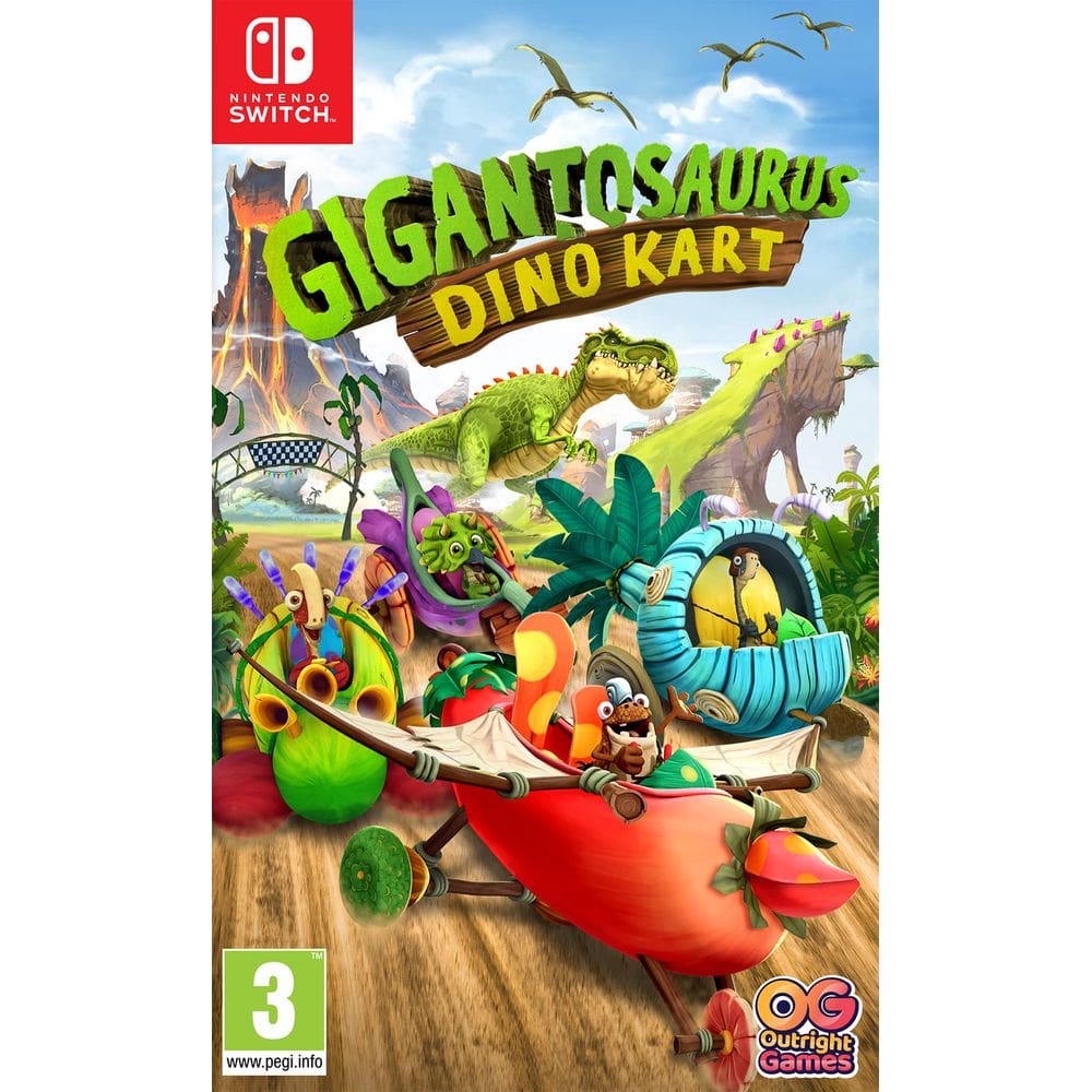 Jogo eletrônico BANDAI NAMCO Gigantosaurus: Dino Kart para Switch
