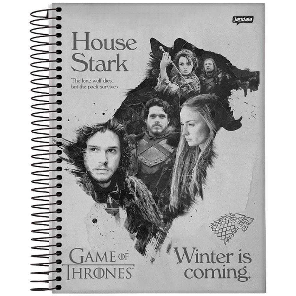 Caderno Univ. 240 Fls 15 Mat Game of Thrones Capa3 - Tilibra