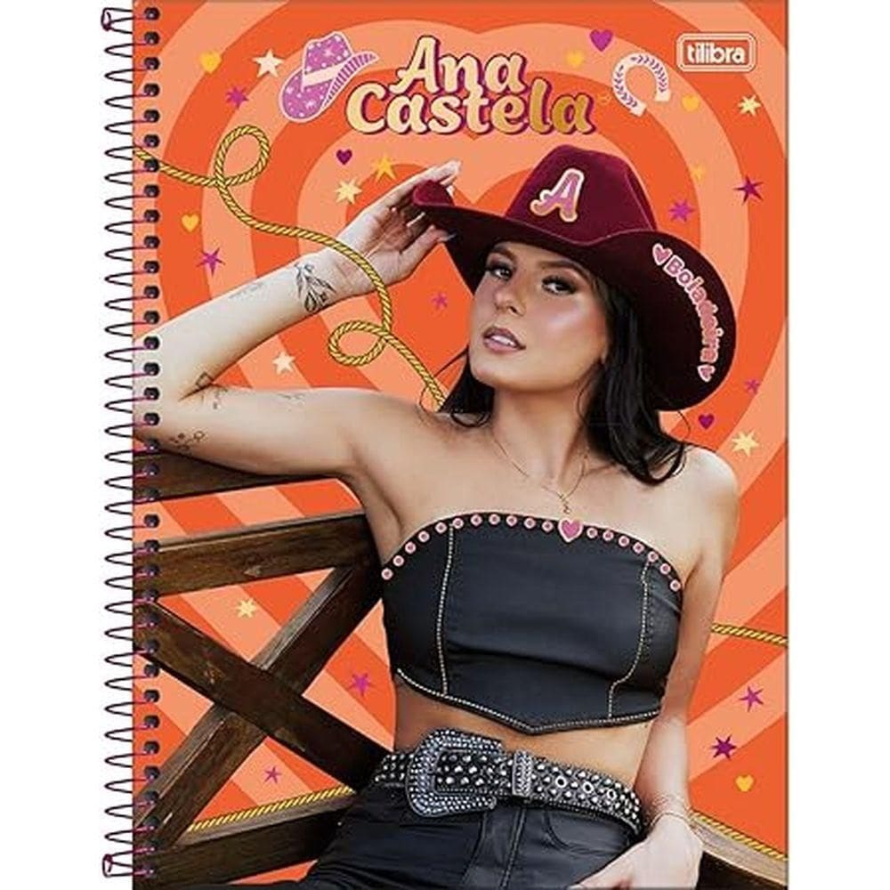 Caderno Univ. 80 Fls 1 Mat Ana Castela Capa1 - Tilibra