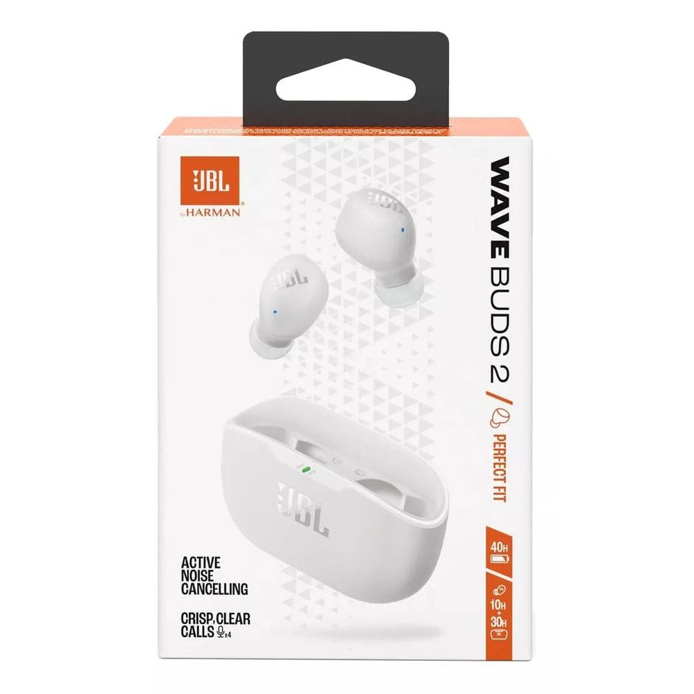 Fone De Ouvido Jbl Bluetooth Sem Fio Wave Buds 2 Jbl Branco