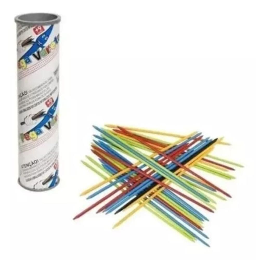 Kit 3 Pega Varetas C/ 21 Peças Coloridas Brinquedo Divertido