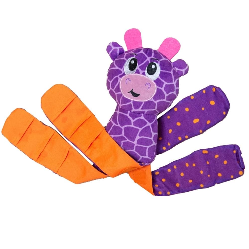 Pelúcia Silly Legz Girafa Brinquedo de Fuçar Quebra-Cabeça Enriquecimento Recheável Interativo Para Cães