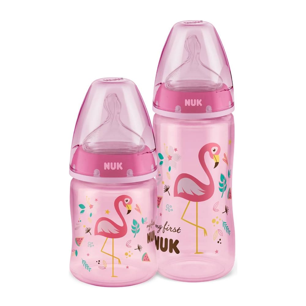 Kit Mamadeira My Fisrt Nuk 150 ml e 300 ml - Rosa - Girl