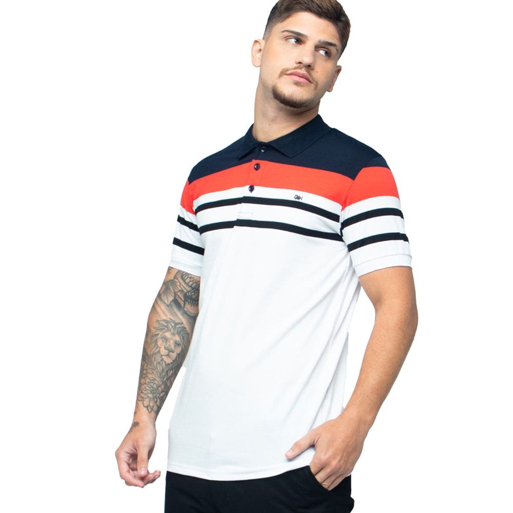 Polo Masculina Essential Code Red Domno