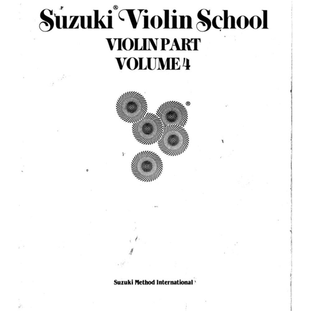 Suzuki Violin School Volume 4