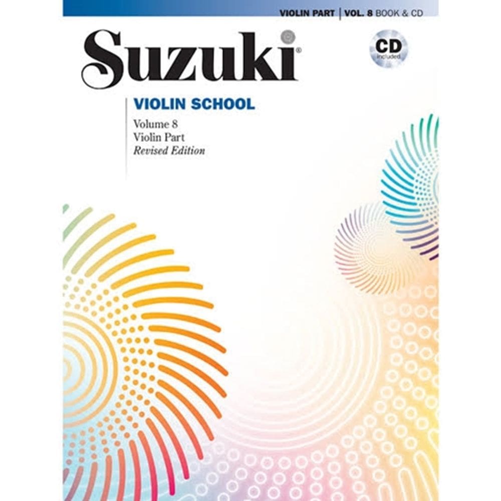 Suzuki Violin School Volume 8 - Revised Edition