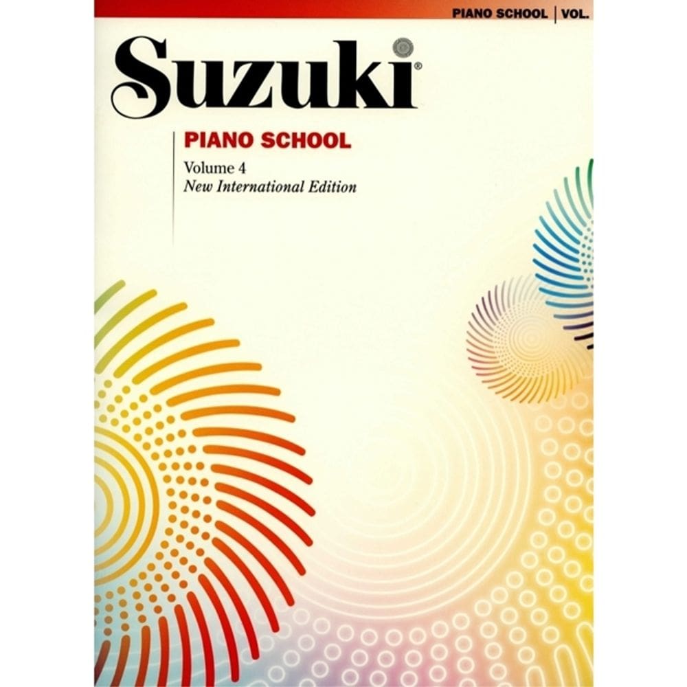 Suzuki Piano School Volume 4 - International Revised Edition