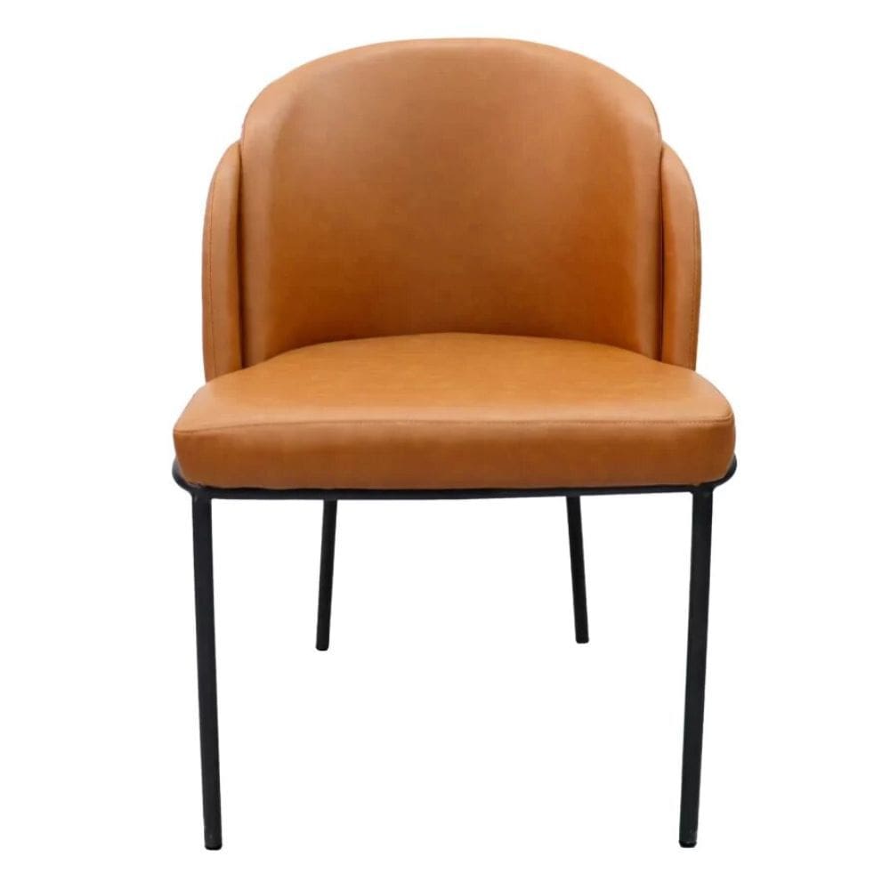 Cadeira Nevada - PU Caramelo